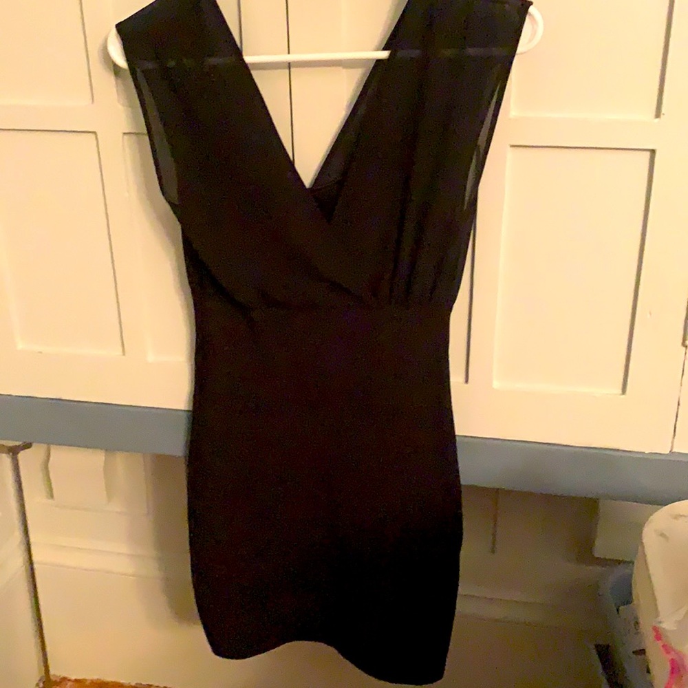 Black Bebe cocktail dress size XS